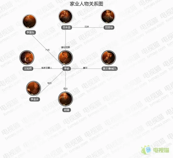 家业人物关系图
